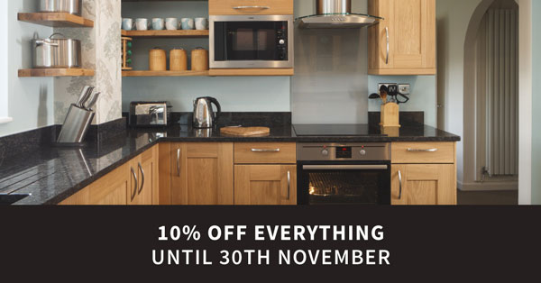 10% off Everything until 30th November