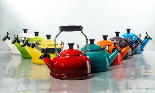 Stove kettles come in a wide variety of different styles and colours.