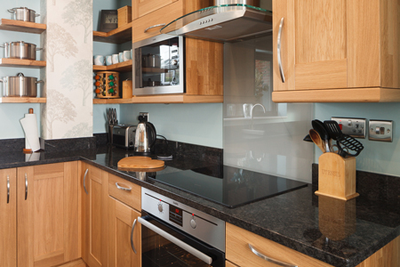 Laminate kitchen worktops not only look great they are durable and easy to clean too.