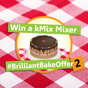 Win a Kenwood kMix Mixer for Solid Wood Kitchens with #BrilliantBakeOffer2