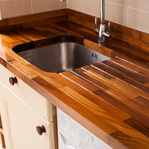 Pick a timber to complement your cabinets