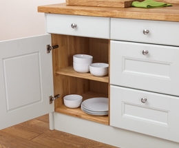 Highest quality solid oak kitchen cabinets