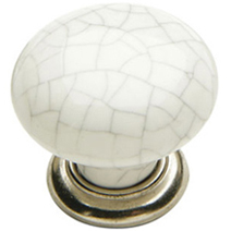 The ceramic Edison knob from our excellent range of knobs and handles solid wood kitchens.