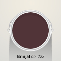 Farrow & Ball's Brinjal is one of our Colours of the Month.