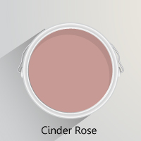 Farrow & Ball's Cinder Rose is the perfect paint for evoking spring florals