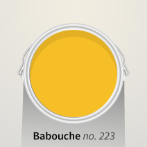 Babouche is an exotic yellow hue that is dignified, but never garish.