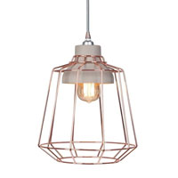 This copper and concrete light fitting from Red Candy is a striking option for any home