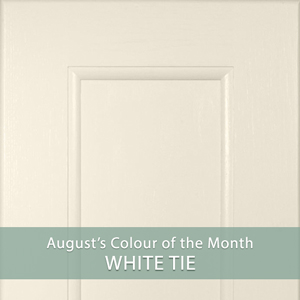 Oak Kitchens in White Tie: August’s Colour of the Month