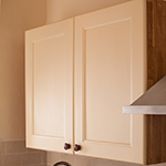 Keep it clutter-free with kitchen cabinets