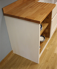Solid Wood Kitchen Cabinets - Frontal Accessories