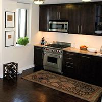 Kitchen Flooring - Solid Wood Kitchen Cabinets