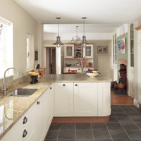 The Kitchen Style Tool has a number of flooring options, each of which is perfectly suited to modern kitchens.