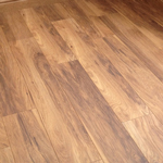 Laminate floors are simple to install and imitate the natural features of hardwood