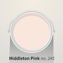 Farrow & Ball Middleton Pink swatch