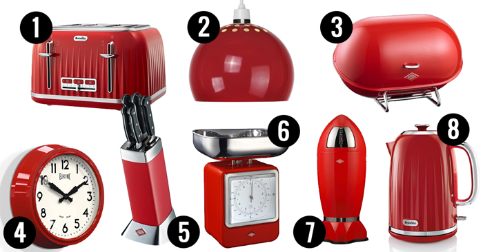 Retro kitchen accessories from a range of different eras