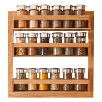 Our solid oak spice rack is a fantastic gift idea for smaller oak kitchens, as it provides plenty of additional storage space for herbs and spices.