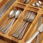 If your kitchen drawers need more organisation, why not consider our Solid Wood Cutlery Tray?