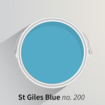 St Giles Blue is a bright and cheerful kitchen colour that is sure to put a spring in your step