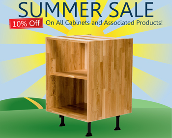 Summer Sale Now On! 10% off Solid Wood Kitchens & Accessories