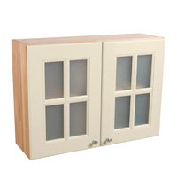 Wall cabinet - 2 x glazed door