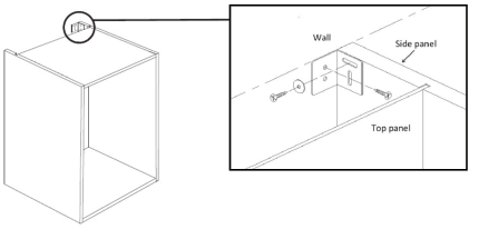 800mm - 1200mm Wide Belfast Sink Cabinet Assembly Instructions - Fitting Cabinet to Wall