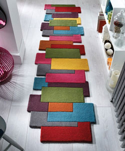 Abstract Collage Multi Rug (www.therugshopuk.co.uk) 
