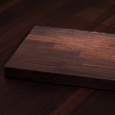No other chopping board is as dark or hard-wearing as this wenge one.