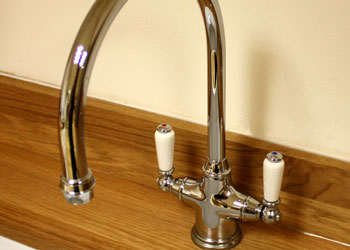 A new shiny tap is a guaranteed way to make your kitchen feel fresher.
