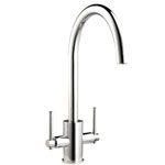 For a monobloc tap with a contemporary design, choose this This WEX Telesto kitchen tap.