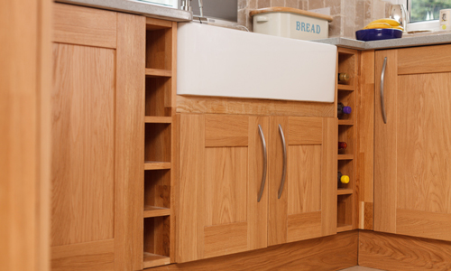Wood is a timeless material which will feature in kitchens over the next year.