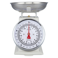 This mechanical scale from John Lewis looks good enough to have out on top of your solid wood worktop, even when not in use.