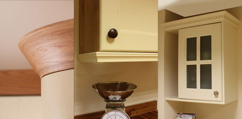 Solid Wood Kitchen Cabinets - Cornices & Pelmets