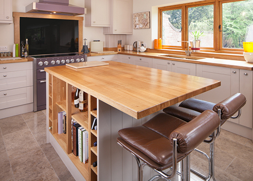 Kitchen Island Ideas For Solid Wood, Kitchen Island With Storage And Seating Uk
