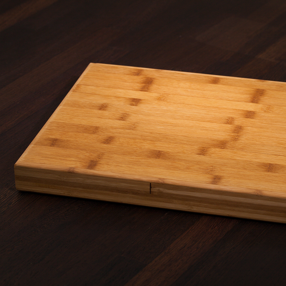 Solid Oak Wooden Chopping Board 450mm X 300mm X 40mm Large Wood Worktop Saver 