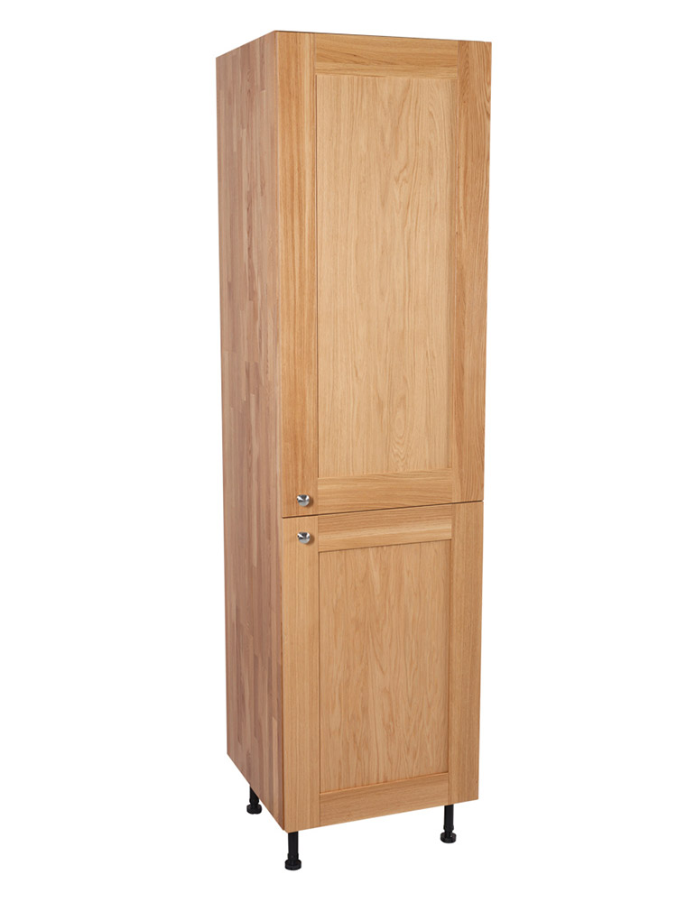 Solid Oak Kitchen Full Height Cabinet - H2145mm X W500mm X ...