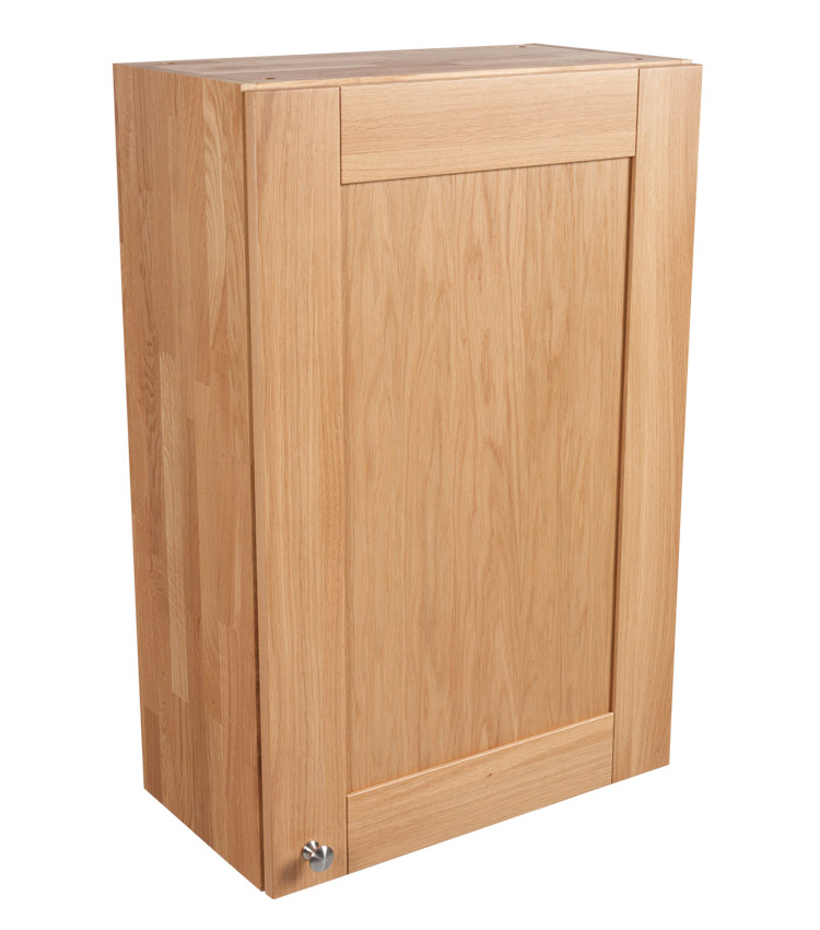 Solid Oak Kitchen Wall Cabinet - H900mm X W600mm X D300mm ...