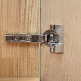 High-quality, soft-close Blum hinges are supplied with all our oak kitchen cabinets and doors