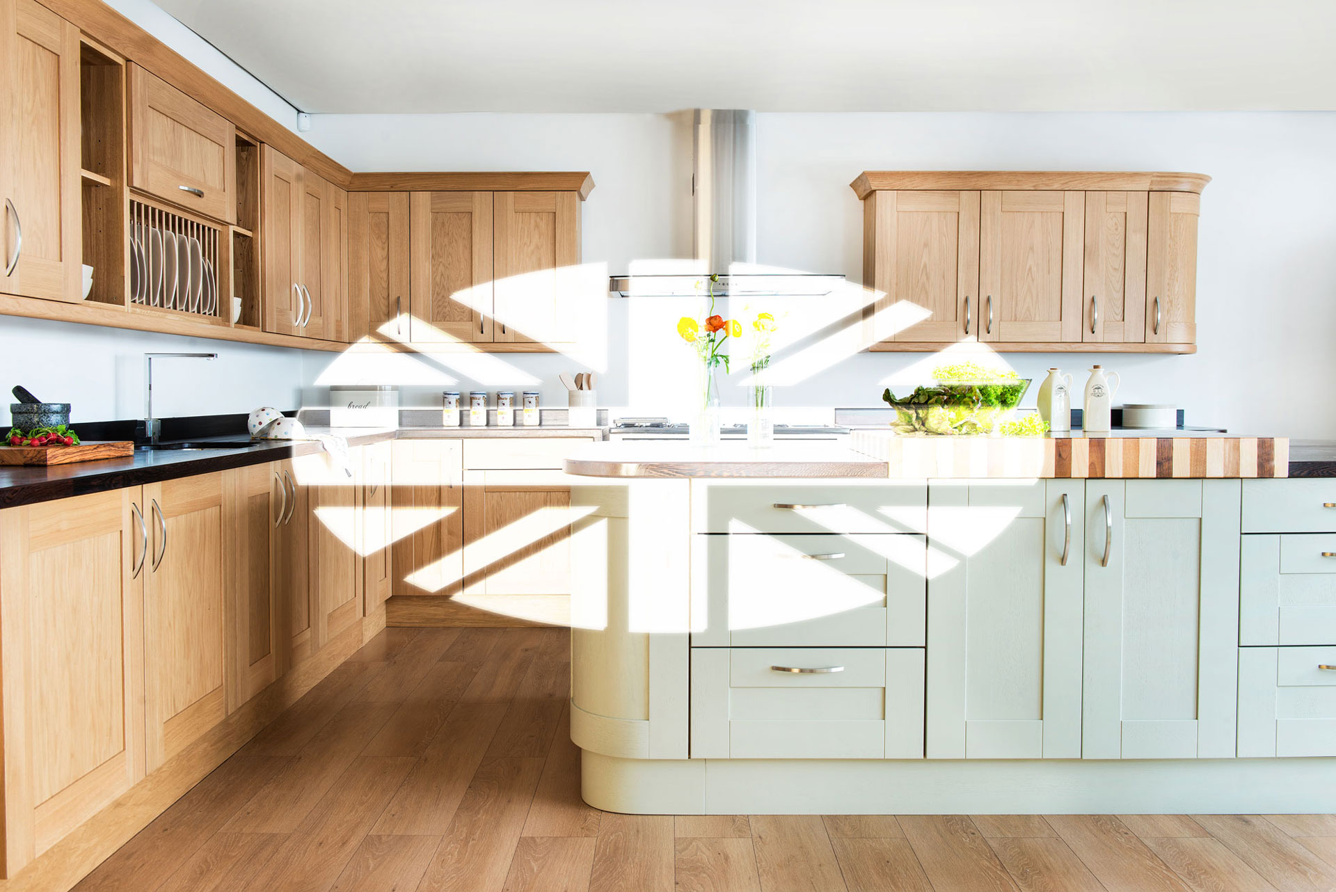 solid wood & solid oak kitchen cabinets from solid oak